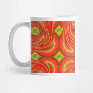 Tie Dye Autumn Mug